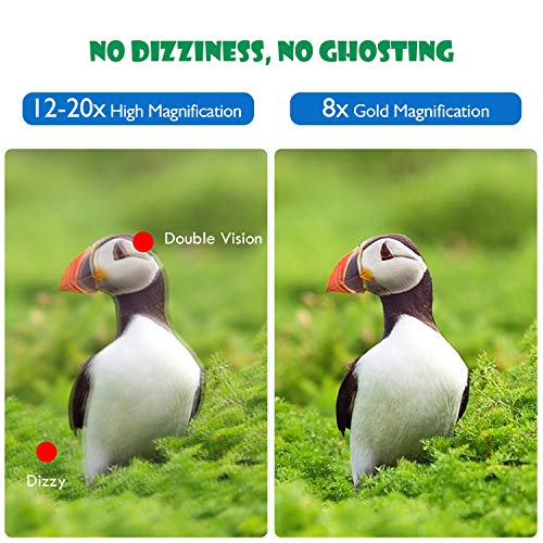 SkyGenius Binoculars for Kids, Mini Binoculars Boys for Bird Watching, Real Optics High Resolution Small Binoculars for Travel Exploring Nature Hiking, for 3-12 Years Old - Green