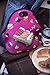 Violet Mist Neoprene Lunch Bag Washable Cute Sushi lunch HandBags Tote Reusable Thermal Insulated Lunch Bag Tote Cooler Lighweight lunch bag for Women Work Picnic Thanksgiving Christmas Gift