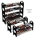 Sorbus Shoe Rack Organizer- 20 Pairs, Black