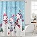 Lorraine Home Fashions Let It Snow Shower Curtain, 70 x 72"