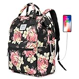 BRINCH Laptop Backpack 15.6 Inch Wide Open Computer Backpack Laptop Bag College Rucksack Water Resistant Business Travel Backpack Multipurpose Daypack...