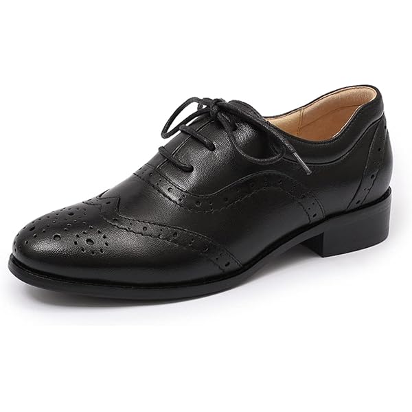 Amazon.com | SIRRI Boys' Derby Dress Shoes - Black Wingtip Brogue Lace-Up  Wedding Prom Formal Footwear Toddler 6 | Oxfords