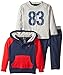 Nautica Boys' 3 Piece Set Knit Sweater and Denim Pant