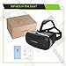Tepoinn 3D VR Glasses Headset with Adjustable Lens and Strap for 3.5-5.5-Inch Smartphones (Upgraded Version)
