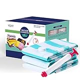 YOFIT Vacuum Storage Bags, Space Saver Bags with Free Travel Pump (6 pc Extra Large, 30