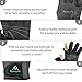 Palmyth Neoprene Fishing Gloves for Men and Women 2 Cut Fingers Flexible Great for Photography Fly Fishing Ice Fishing Running Touchscreen Texting Shooting Hiking Jogging Trekking Cycling Walking
