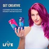 LIVE Colour Drops Ice Silver 30 ml Pack of 3 Vegan Semi-Permanent view 6
