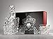 5-Piece Diamond Cut Whiskey Decanter Set. 4 Glasses and Scotch Decanter with Stopper - Unique Elegant Dishwasher Safe Glass Liquor Bourbon Decanter Ultra-Clarity Glassware by Ashcroft