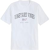 Vineyard Vines Boys Boys' Drift Dye Vineyard Vines Arch Flag Whale Short-Sleeve Tee