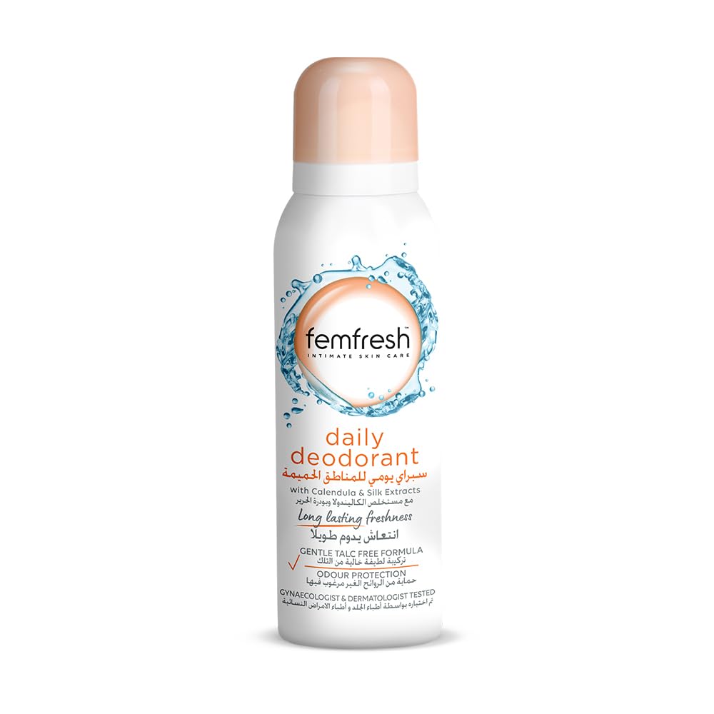 Femfresh Intimate Skin Care Freshness Deodorant Spray, 125 ml