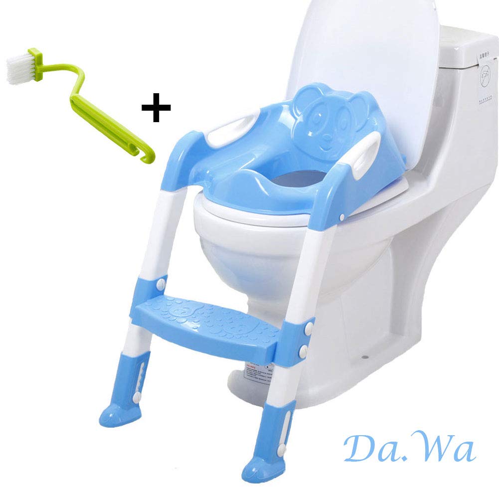 Da.Wa Portable Baby Toddler Potty Seat with Ladder Children Toilet Seat