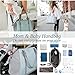 Baby Sense Charmaine Mom & Baby Diaper Bag/Handbag | Fashion + Function Purse & Tote Bag | Large Capacity & Lightweight, Change Mat, Stroller Strap, Waterproof Bottle/Travel Organizer