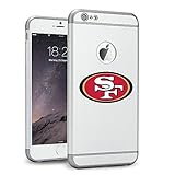 iPhone 6s Plus Tough Electroplate Case, 3 in 1 Ultra-thin Smooth Anti-Scratch PC Hard Back Case Full Cover for iPhone 6 Plus / iPhone 6s Plus- Silver