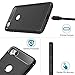 Google Pixel 2 Case, Vinve [Slim Thin] Carbon Fiber TPU Shock Absorption Anti-Scratches Flexible Soft Protective Case Cover for Google Pixel 2 - Blue