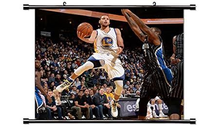 Amarillo Steph liga de baloncesto NBA Golden State Póster de ...