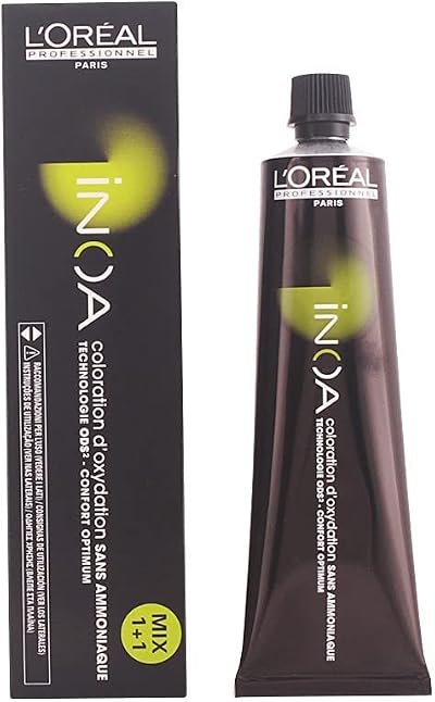 L'Oréal INOA Permanent Hair Colour 6.0 FUND 60g V511 Ammonia Free