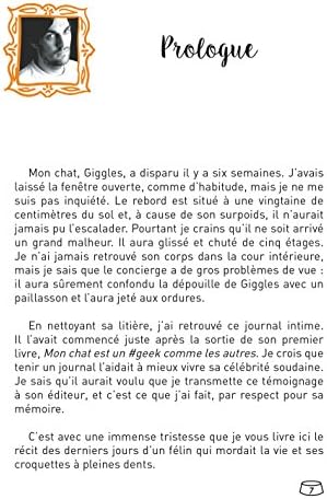 Amazon Com Journal Intime D Un Chat En Manque De Croquettes Livre Humour French Edition Florian Giggles Son Maitre Books