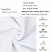Naanle Christmas Decor Winter Dressed Snowman Bird Tree Soft Bath Towel Highly Absorbent Large Hand Towels Multipurpose for Bathroom, Hotel, Gym and Spa (16
