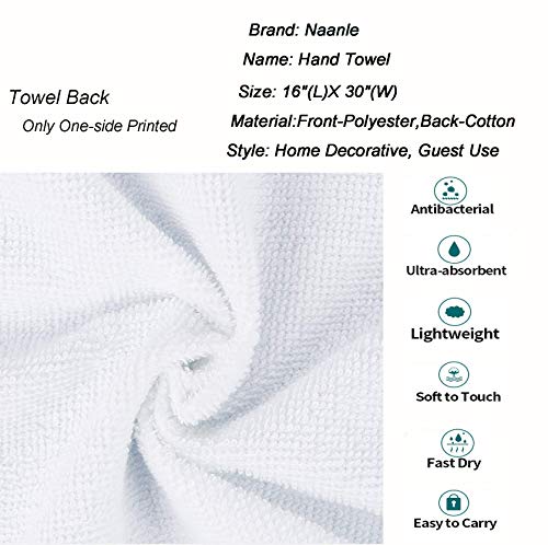 image for Naanle Tropical Cactus Leaves Christmas Dressed Flamingo Soft Absorben