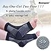 Plantar Fasciitis Night Splint, Dorsal Night Splint Plantar Fasciitis Splint for Plantar Fasciitis Support Flatfoot Pain Relief, Adjust Foot Drop Orthotic Brace with Compression Socks & Massage Ball