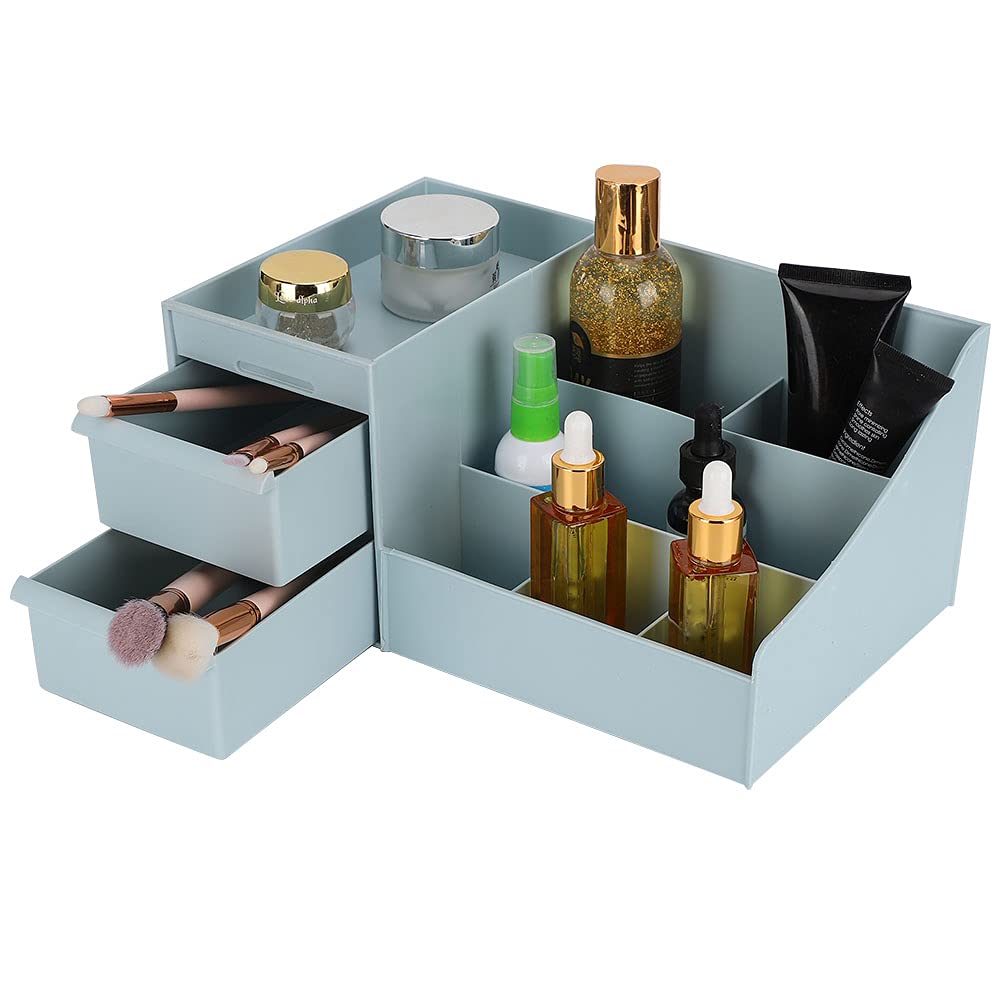 HURRISE Makeup Organizers, Makeup Organizers Make Up Cosmetics Storage Ideal For Skin Care Products, Storage Make Up Organizer Make For Makeup Organizers Eye Shadows And Lipstick[Blau]