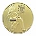 Pin Up Poster Girl Good Luck Challenge Coin by Thompson Emporium