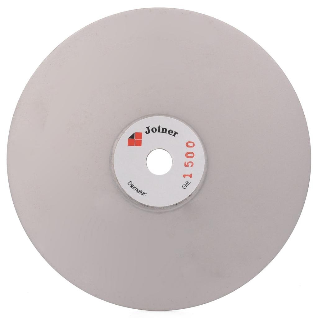 6" inch 150 mm Grit 1500 Diamond Grinding Disc Abrasive Wheel Coated Flat Lap Disk Jewelry Tools for Gemstone Glass Rock Ceramics