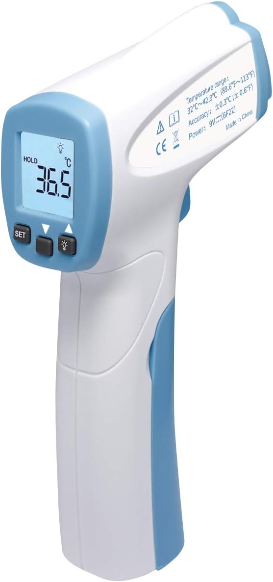 Protmex Infrared Non-Contact Infrared Thermometer Digital Thermometer for Body Measurement and Medical Measurement (UT300R)