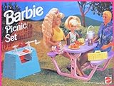 Barbie PICNIC SET Playset w Barbecue w Spit, Picnic Table & MORE! (1993 Arcotoys, Mattel)