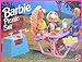 Barbie PICNIC SET Playset w Barbecue w Spit, Picnic Table & MORE! (1993 Arcotoys, Mattel)