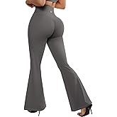 SUUKSESS Women Flare Leggings Scrunch Butt Lifting Bootcut High Waist Yoga Pants