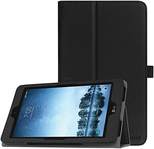 Fintie Sprint LG G Pad F2 8.0 Case (Not Support Extra Battery Plus Pack), Premium PU Leather Folio Stand Cover for LG GPad F2 8.0 Sprint Model LK460 8-Inch Android Tablet 2017 Release, Black