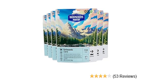 Amazon Com Backpacker S Pantry Kathmandu Curry 2 Servings Per
