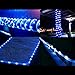LE® 23ft LED Solar Rope Lights, Waterproof, 50 LEDs, 1.2 V, Blue, Portable, with Light Sensor, Outdoor Rope Lights, Ideal for Christmas, Wedding, Party