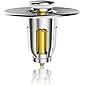 Kruggo Universal Edition Bathroom Sink Stopper, Bullet Core Push Type Basin Pop-Up Drain Filter, Bathtub Converter Sink…