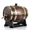 Wijnvat, 3 L Vintage Eiken Wijn Dispenser Houten Vat, Retro Stijl Wijnvat Voor Het Bewaren Van Whisky, Brandy