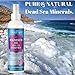 MAGNESIUM OIL SEA SPRAY | 8 OZ | from DEAD SEA | 100% PURE | Aloe for Less Itch | Anxiety, Sleep, Restless Legs, Migraines, Joint Pain, PMS and more! | FREE eBook!
