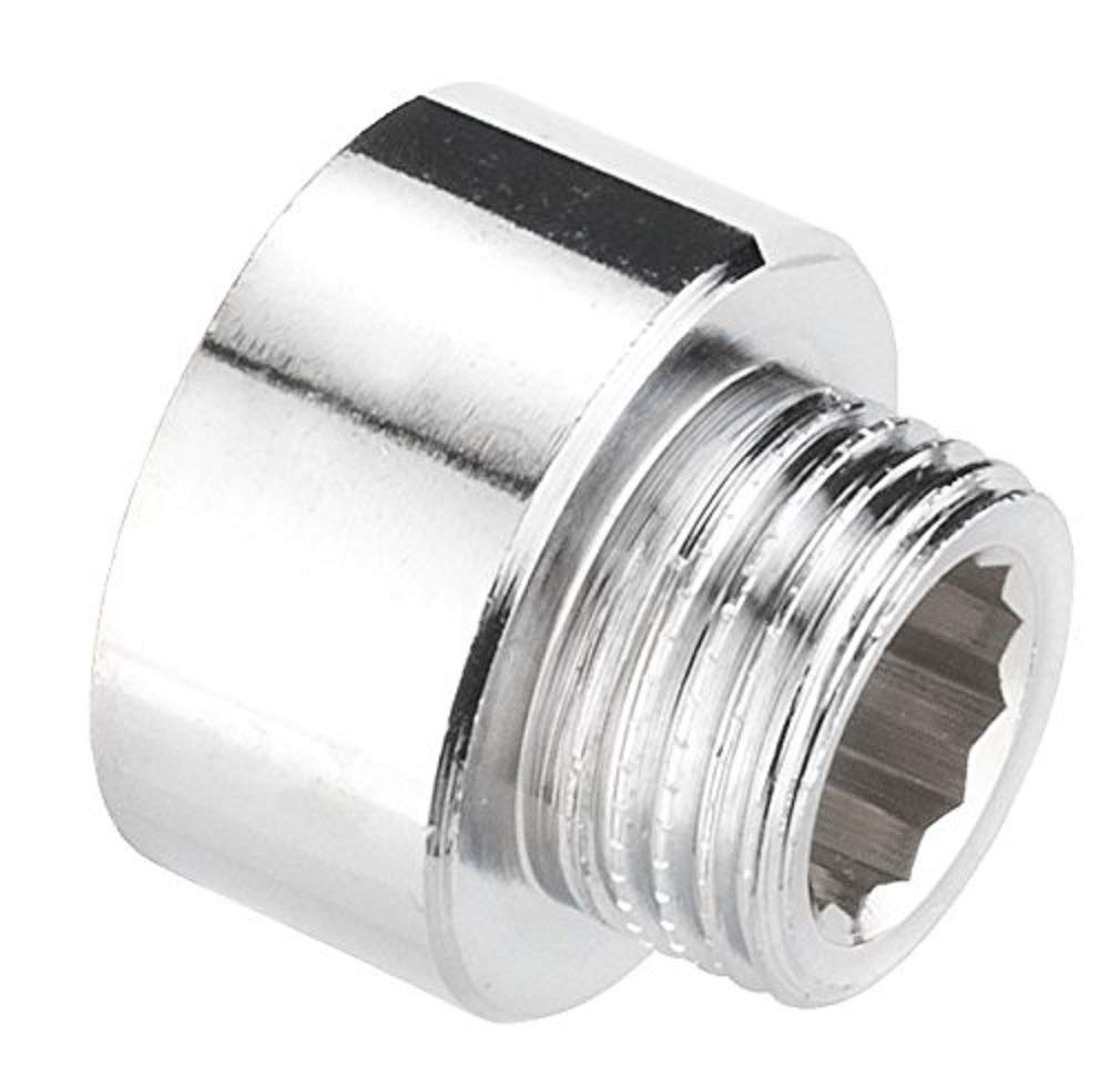 CORNAT TEC386351 Adapter 3/4x1/2, Silver, 3/4 Zoll Innengewinde x 1/2 Zoll Aussengewinde