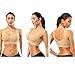SIMIYA Sports Bras for Women, Multi Pack Seamless Comfortable Yoga Bra Plus Size with Removable Pads
