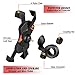 visnfa New Bike Phone Mount Anti Shake and Stable 360° Rotation Bike Accessories for Any Smartphone GPS Other Devices Between 3.5 and 6.5 inchesthumb 1