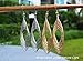 Gold and Luster Women Jewelry Drop Dangle Earrings Set Diamond Cut Silver And Gold Plated 2 Pairs (Medium Dangle 2.9
