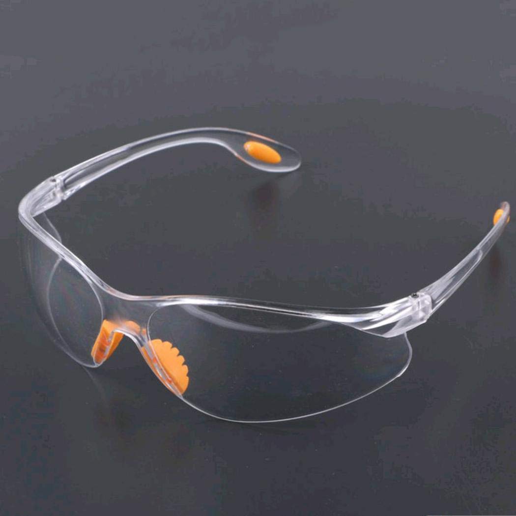 Xixini Laboratory Hospital Durchsichtige PC-Schutzbrille Brillen 5.71 x 1.97 Zoll (L x B)