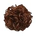 Karlery Short Curly Different Colors Bud Ball Wig Updo Chignon Bun Extensions Scrunchy Messy Hair Scrunchies Hair Pieces for Women (30#)thumb 2