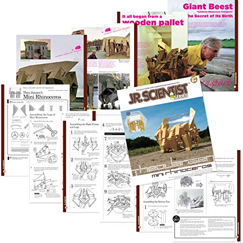 image for Elenco Edu-Toys Jr Scientist Rhinoceros Mini-Beest Autonomous Robot | 