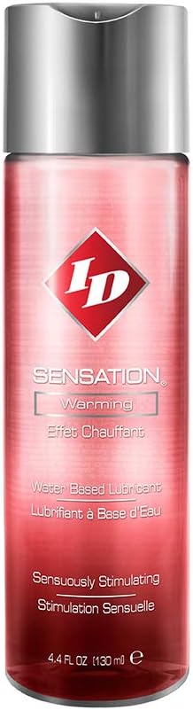 ID Sensation Sex Lube Pleasure Enhancing 130ml, Premium Tingling Lube Water Based Unflavoured for Improved Intimacy