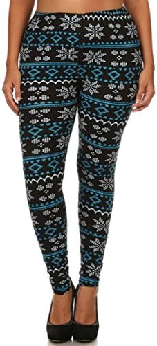 Women's High Waist Ultra Soft Plus Size Fashion Leggings 40+ Designs
