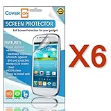 CoverON® Transparent LCD Clear Screen Protector Shield for Samsung Galaxy Ace Style S765c - 6 Pack