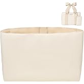 HYDYMSDS Tote Bag Organizer Compatible with Case-Mate Jelly Tote, Beige 20L | Durable fabric organizer with divided pockets keeps essentials sorted, supports bag shape and makes items easy to reach.