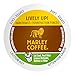 Marley Coffee Single Serve Coffee Capsules, Lively Up, 100% Arabica Coffee, 24 Count