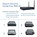 Security System, JOOAN TC-734NVR-4N-AW-1T 1.3MP 4 x 960P IP Cameras 4CH NVR Wireless Security CCTV Surveillance Systems Plug and Play Indoor/Outdoor - With 1TB Hard Drive